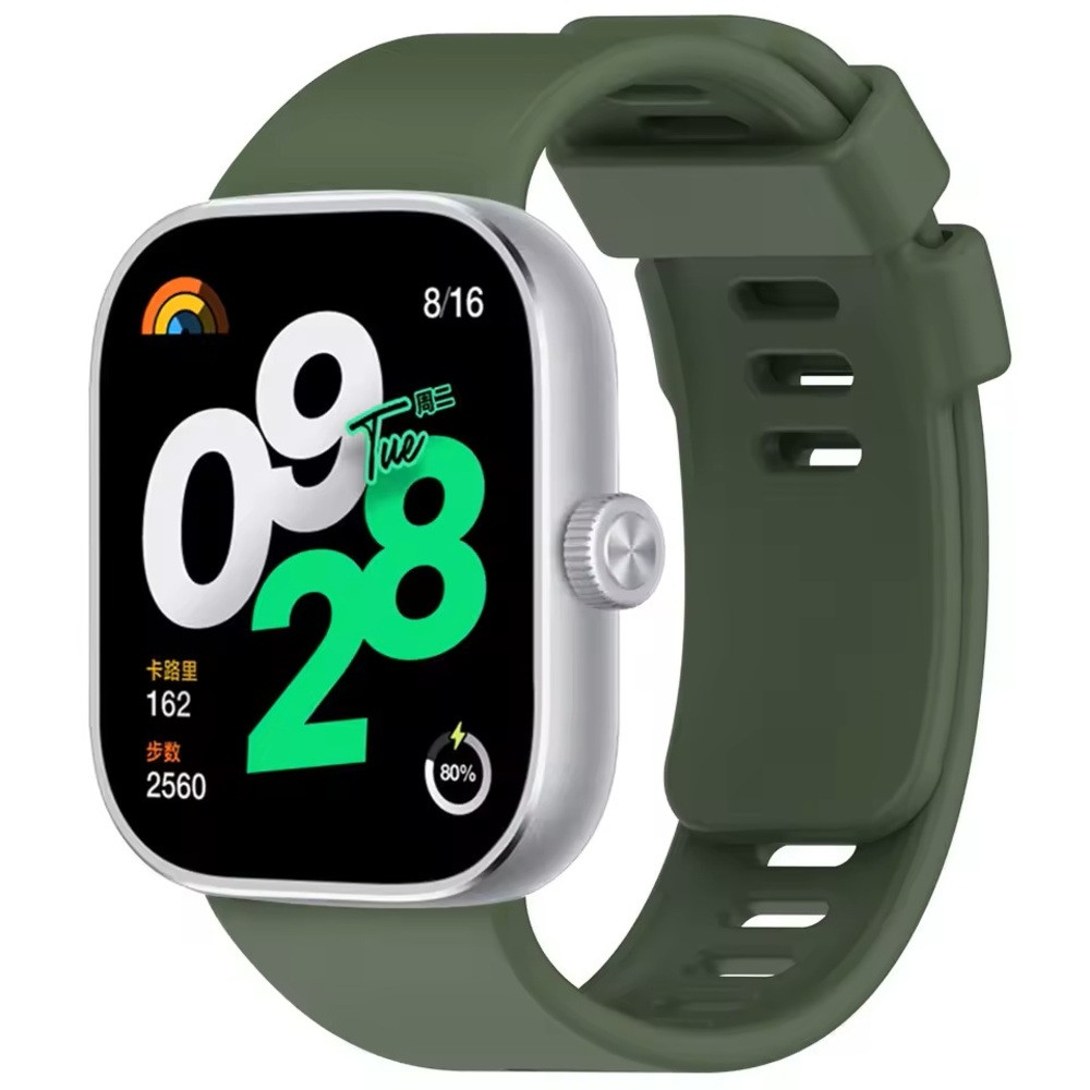 Ремінець силіконовий для фітнес-браслету Xiaomi Smart Band 9Pro / 8Pro Khaki, фото 1