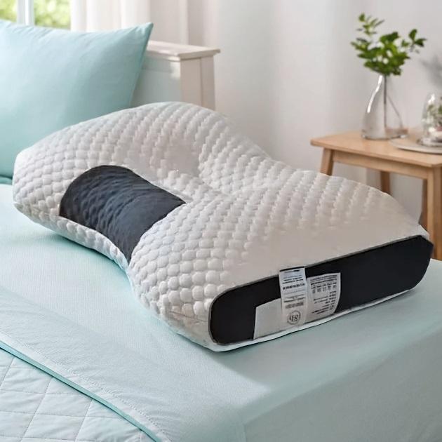 Ортопедична подушка для сну з пам'яттю для підтримки спини шиї хребта з ефектом пам'яті гіпоалергенна