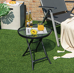 Садовий стіл Costway Sigma X-подібна конструкція smart