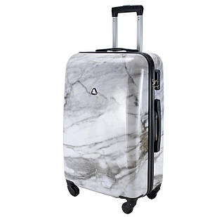Валіза Semi Line 28" (L) White Marble (T5731-3)