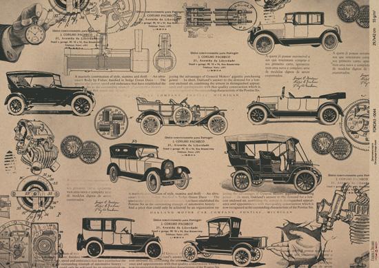 Декупажна карта на крафт паперу 29,7x42 см, Scienze antiche, #0044