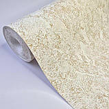 Шпалери вінілові паперові 10×0.53 м Слов'янські 5778-05, бежеві під штукатурку в спальню, кухню, зал, коридор, вітальню, кімнату, фото 7