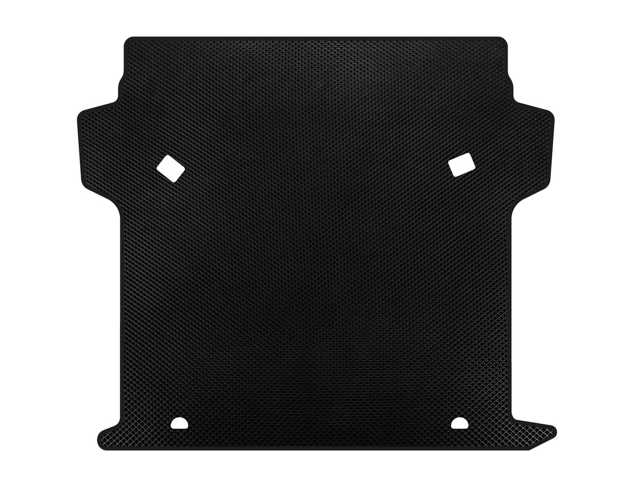 Килимок в багажник (Чорний) для Fiat Doblo II 2010-2022 рр від VLF комп., фото 1