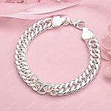 Чоловічий браслет товстий ланцюг стерл. ср. тіффані tiffany, фото 2