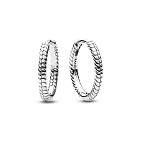 Срібні сережки Pandora з ланцюжковим дизайном 292728C00