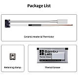 . Ceramic Heater & Thermistor 24V 48W Bambu Lab P1 Series (оригінал, FAH001-CT-1) / Термістор і Нагрівач сопла для 3Д-принтера, фото 8