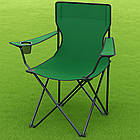 Стілець туристичний складний до 100 кг (80×75×45 см), з чохлом / Крісло для походів / Рибальське крісло, фото 2