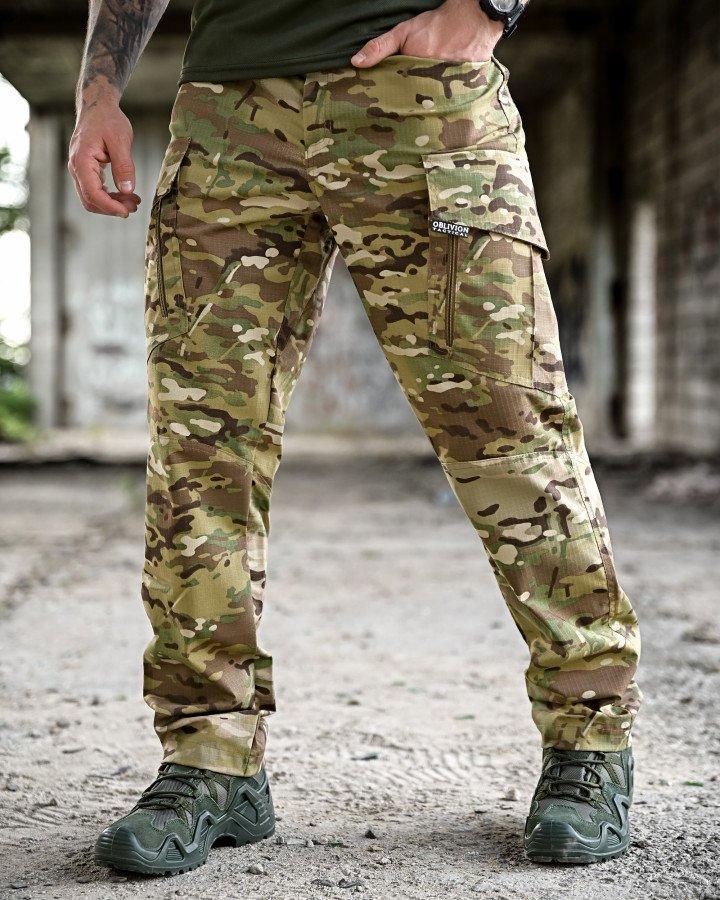 Штани польовийні Мультикам Стрейчеві Літні OBLIVION Ріп-Стоп Хлопок/Нейлон ДЛ7212 ТМ, фото 1