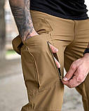 Штани польовийні Літні OBLIVION стрейчеві ріп-стоп Койот ДЛ7351 ТМ, фото 7