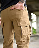 Штани польовийні Літні OBLIVION стрейчеві ріп-стоп Койот ДЛ7351 ТМ, фото 8