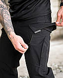Штани польовийні Літні OBLIVION стрейчеві ріп-стоп Чорні ДЛ7352 ТМ, фото 4