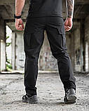 Штани польовийні Літні OBLIVION стрейчеві ріп-стоп Чорні ДЛ7352 ТМ, фото 5