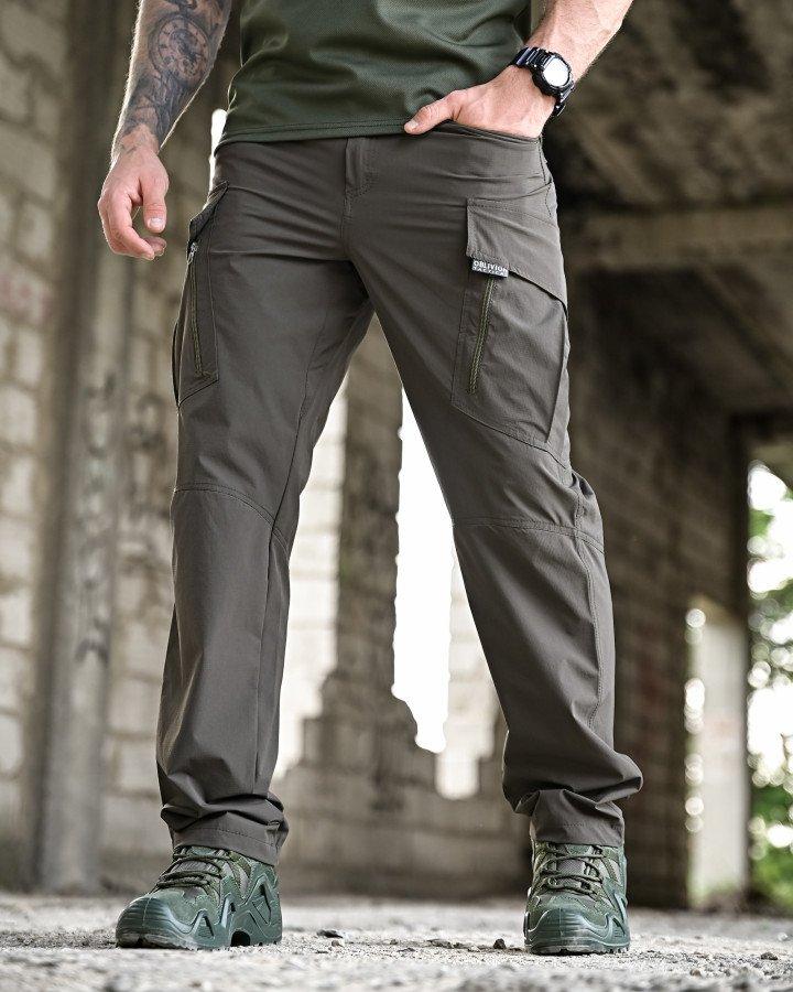 Штани польовийні Літні OBLIVION стрейчеві ріп-стоп Олива ДЛ7353 ТМ, фото 1