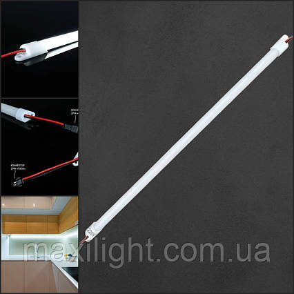 Світлодіодна лінійка OEM LB-060-9-6-220 9Вт 6000К 600mm AC 220 IP20 матова, фото 1