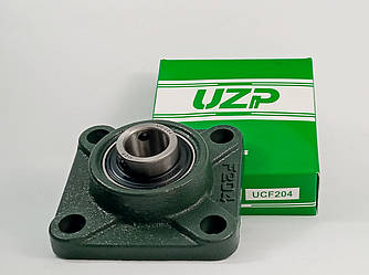 Підшипниковий вузел UCF204 UZP розміри: 20*86*31 корпусний типу UCF
