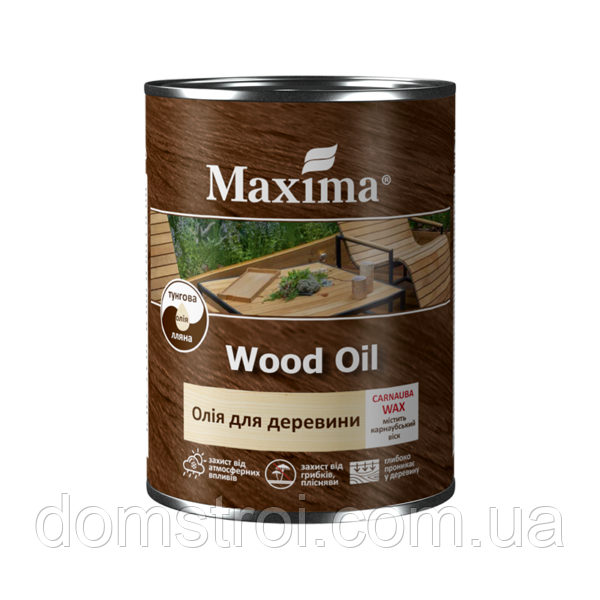 Олія для деревини Maxima Wood Oil (0,65 кг) Безбарвний