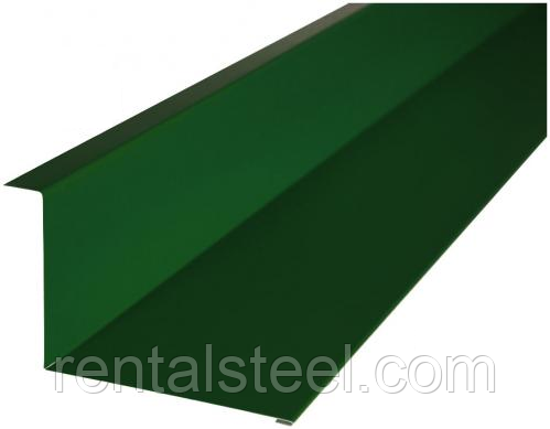 Планка примикання глянцева 250 RAL 6005 (зелений)