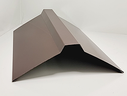 Планка конька фігурна глянцева 313 RAL 8017