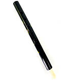 Сопілка дитяча дерев'яна Петриківський розпис чорна 25см КВІТИ УКРАЇНИ дудочка Український сувенір, фото 4