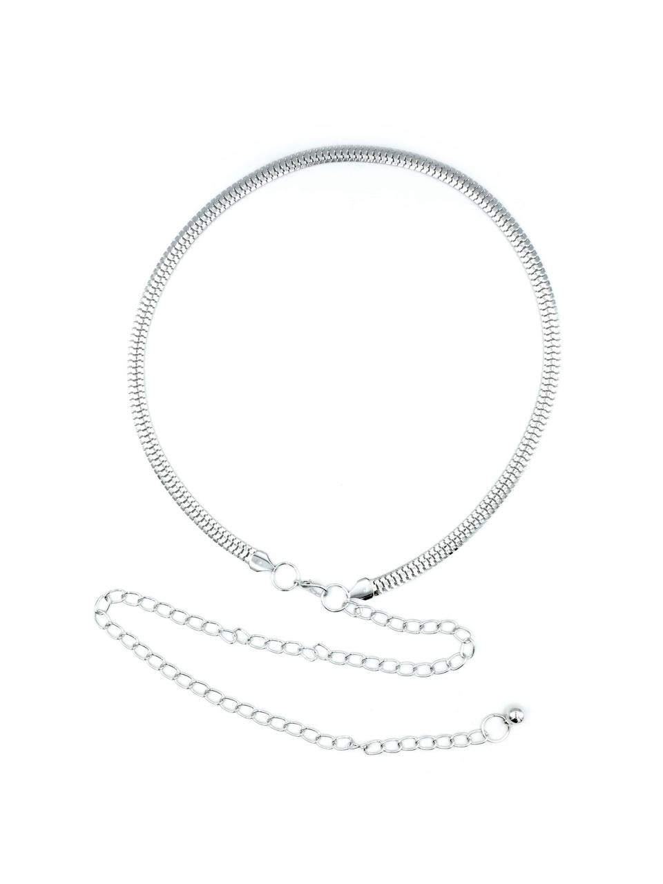 Пояс-ланцюг на талію 110 см Сріблястий lncg-kit-003, фото 1