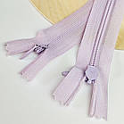 Потаємна блискавка 50 см Китай нейлонова основа колір світло бузковий