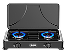 Настільна плита газова PRIME Technics PGK 200 CB під балонний газ, фото 2