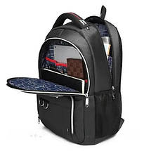 Міський та туристичний рюкзак biaowang Чорний, фото 4