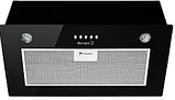 Витяжка BORGIO BBG (TR) 5850 BLACK GLASS SU 850, фото 3
