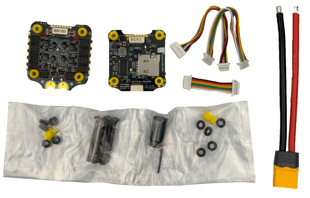 Стек польотний контролер+регулятор моторів FC&ESC SpeedyBee F405 V4 3-6S 30X30 + 60A ESC, для FPV дронів