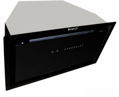 Витяжка BORGIO BIT-BOX full glass 60 black, фото 1
