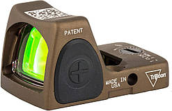 Коліматорний приціл Trijicon RMR Type 2 HRS  3.25 MOA колір Coyote Brown