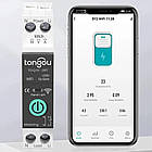 Розумний WiFi автомат 1-25А з моніторингом мережі, на DIN рейку / Однофазний WiFi реле / Розумний авто вимикач, фото 6