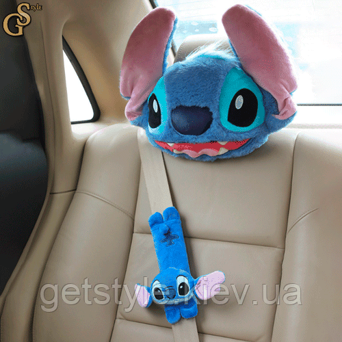 Подушка-підголівник і накладка на ремінь Стіч Stich Set