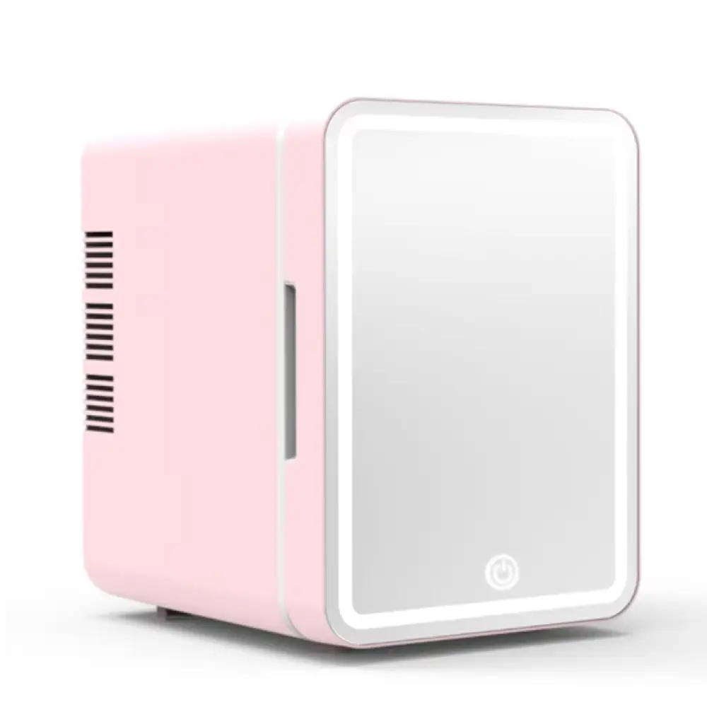 Міні холодильник із дзеркалом від прикурювача та мережі 220 Вт на 4 л, фото 1