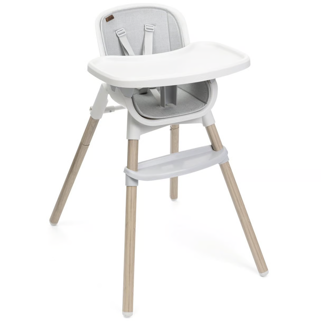 Стільчик для годування Chicco Polly Zest Plus, Grey, фото 1