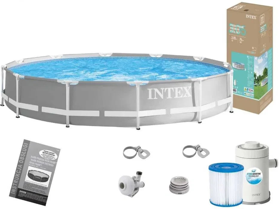 Intex 26702 305х76 см Каркасний басейн