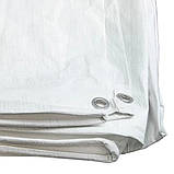 Тарпаулін тент 4х6 м 150 г/м. кв. господарський універсальний вуличний навіс для тіні, фото 3