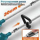 Газонокосарка з колесами на 48 V два акумулятори/Теммер для трави, фото 8