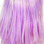 Іспанська Вінілова Лялька Міа Шарнірна Дівчинка Mia Glitter з Фіолетовим Волоссям Nines d`Onil 30 см, фото 4