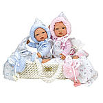 Іспанська Лялька Реборн Вініл Силіконовий Новонароджений Пупс Хлопчик 3D Розпис 45 см Nines d'Onil Reborn 45 см, фото 5