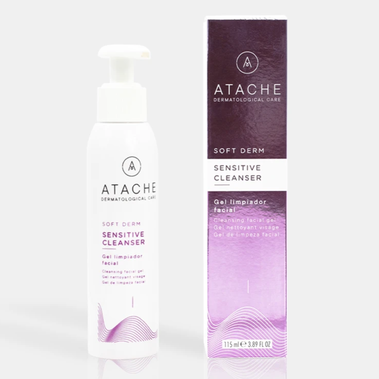 Очищаючий гель для чутливої шкіри ATACHE Soft Derm Sensitive Cleanser 115 мл, фото 1