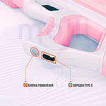 Водний Бластер на Акумуляторі Zone Z One Потужний Електричний Пістолет Водяний з LED Екраном і Автоматичним Насосом Для Дітей і, фото 5