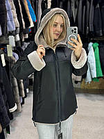 Подовжена Жіноча Натуральна Дублянка XL/2XL