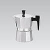 Гейзерна кавоварка з литого алюмінію на 150 мл (на 3 чашки кави по 50 мл), фото 2