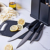 Набір кухонного приладдя 19 предметів із підставкою та ножами Kitchenware Set, фото 5