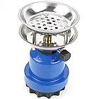 Туристична газова мініпальник з п'єзопідпалом DYSTATE/ Портативна газова плита для кемпінгу, фото 2