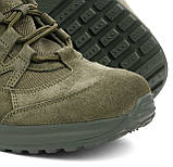 Кросівки хакі тактичні легкі "Desert P". Легке армійське взуття для ВСУ зеленого кольору, фото 4