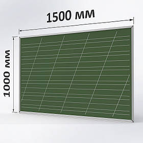 Крейда зелена дошка 1000х1500 мм "КОСА"