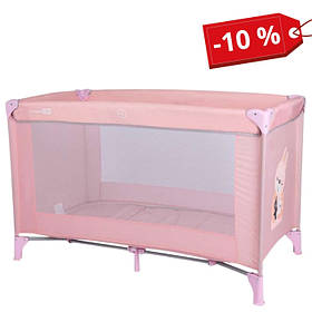 Ліжко-манеж дитяче FreeON Travel Love, pink