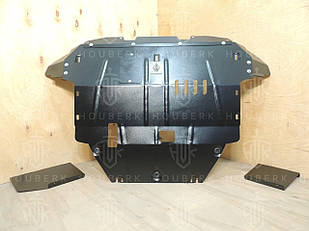 Захист радіатора двигуна та КПП Kia Sportage 3 (SL) (2010-2015) <замість пильовика> /V: все/ {Рад, ДВС, КПП} КГ